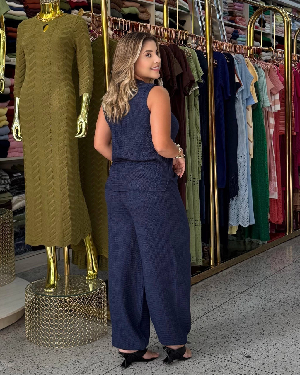 Conjunto Aladin Pantalona Fluida — Vivanne Boutique