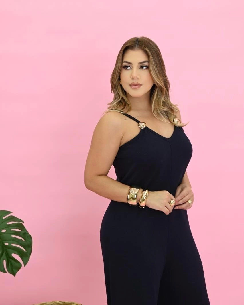 Macacão Zara Estruturado — Vivanne Boutique