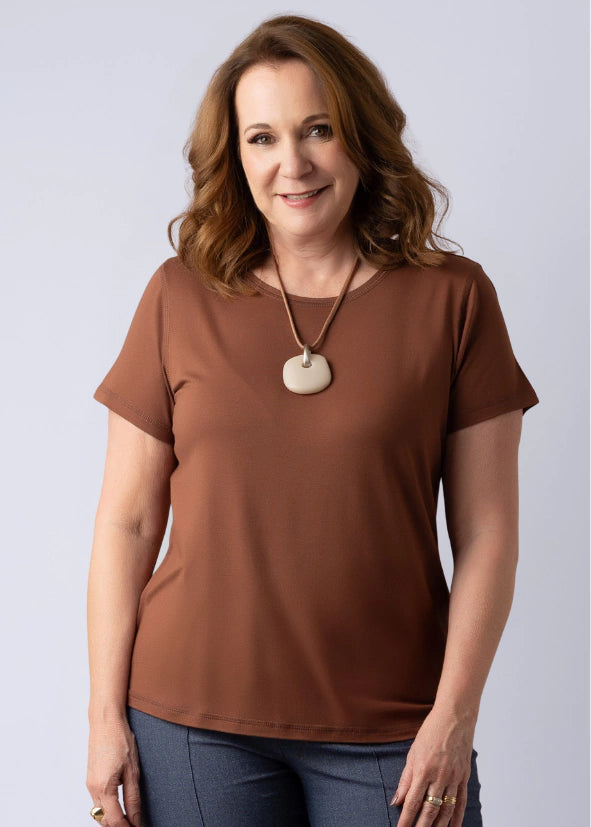 Blusa Lírio Marrom