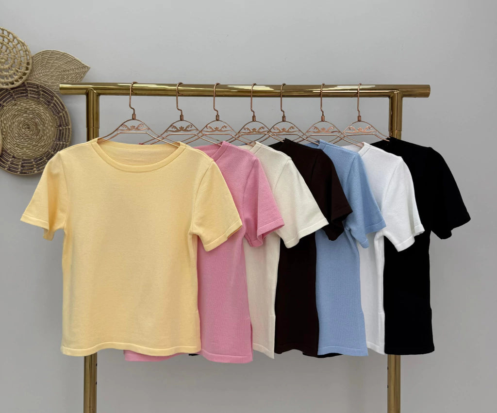 Blusa Básica Tricô — Vivanne Boutique