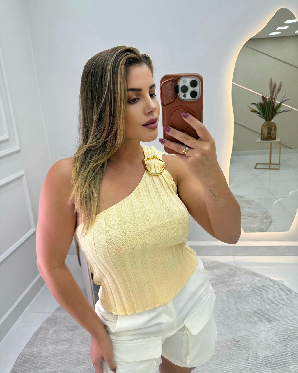 Blusa Stella Cropped — Vivanne Boutique