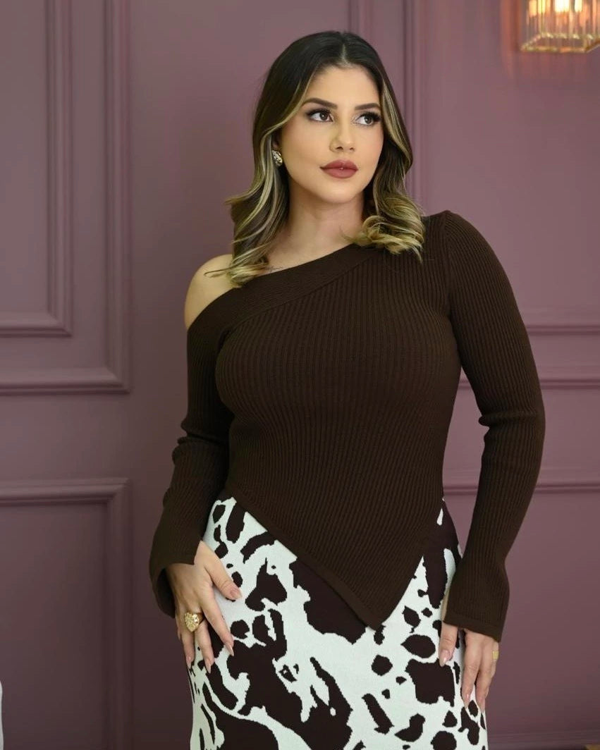 Blusa Mula Manca solta — Vivanne Boutique