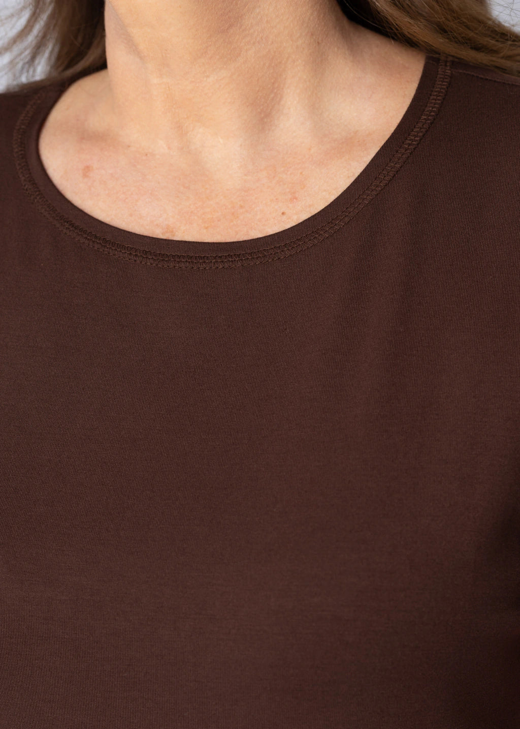 Blusa Lírio Café