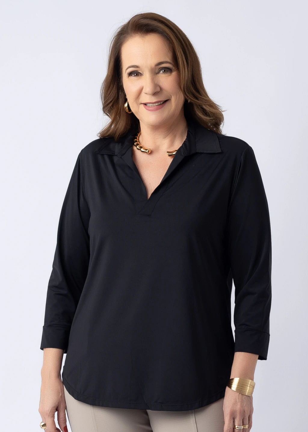 Camisa Liz Preta
