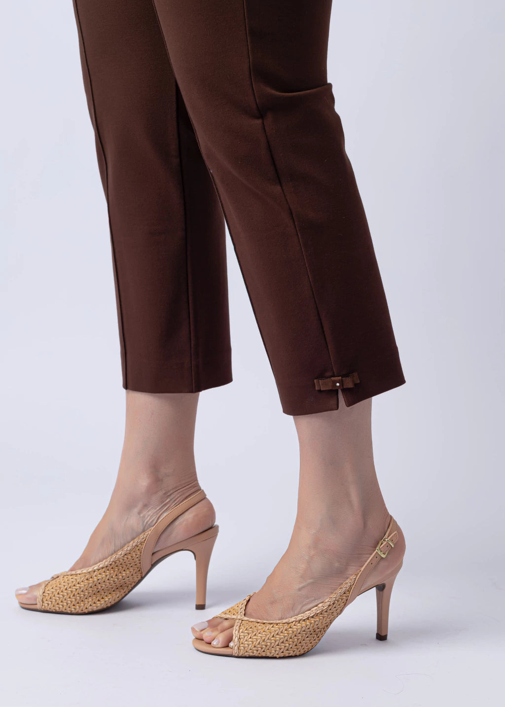 Calça Cleusa Capri Marrom