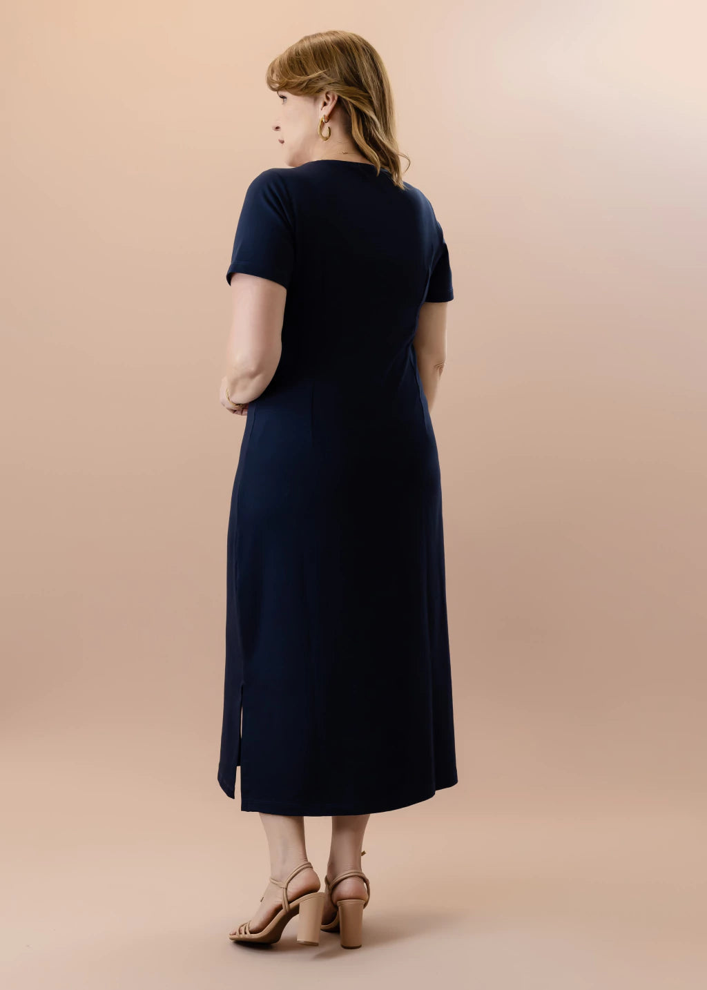 Vestido Vento Azul Marinho