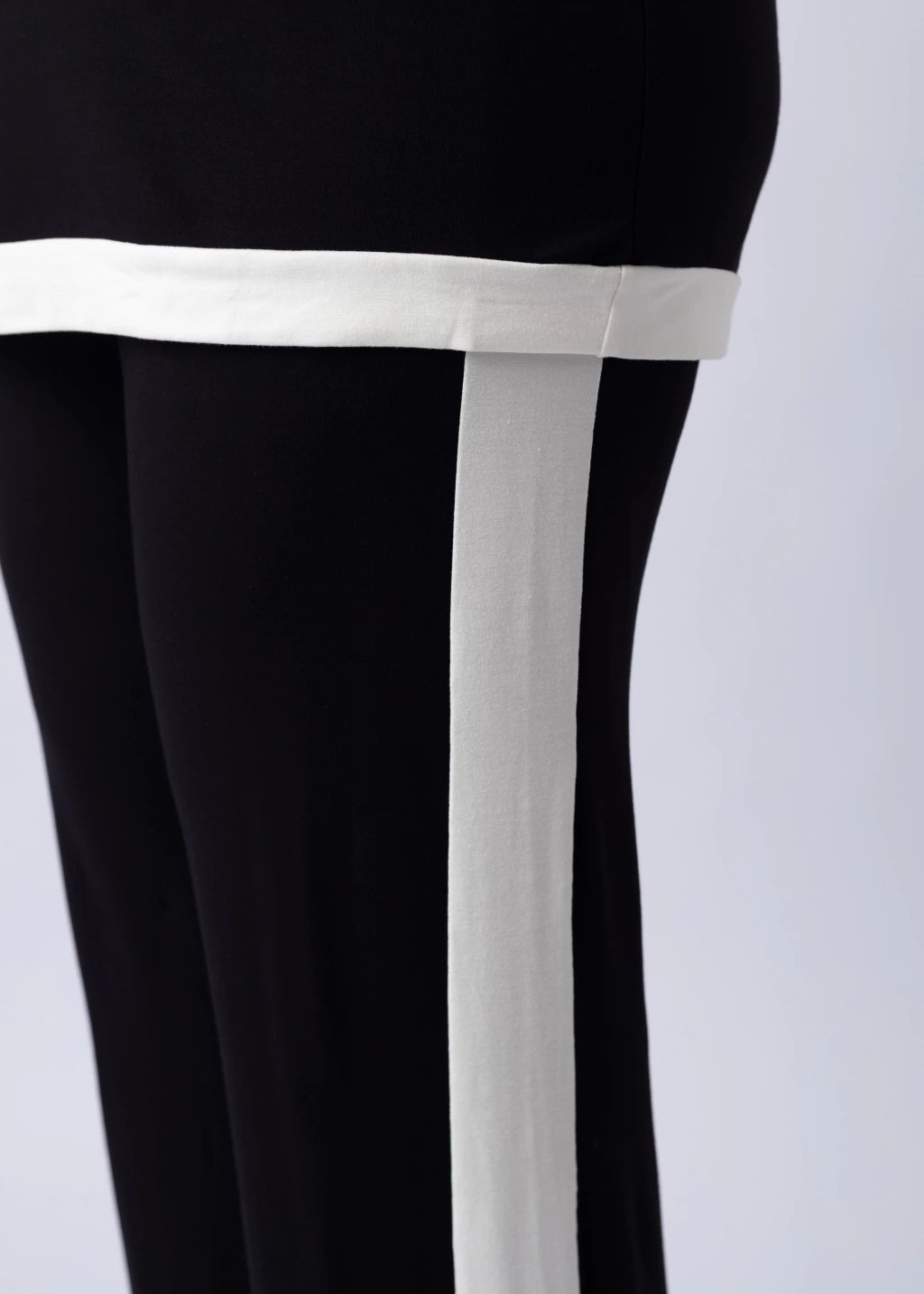 Conjunto Juliana Preto e Branco