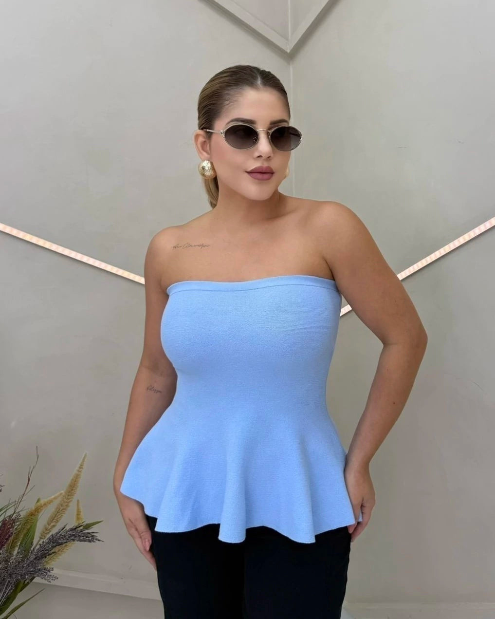 Blusa Luciana Sóbria — Vivanne Boutique