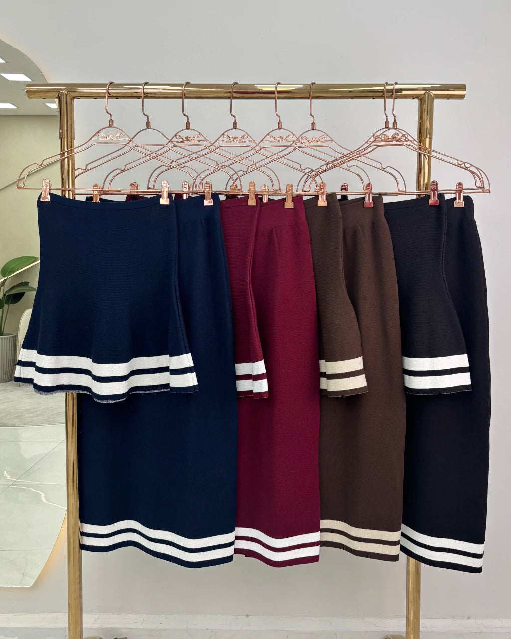 Conjunto Lili em Vinho Profundo — Vivanne Boutique