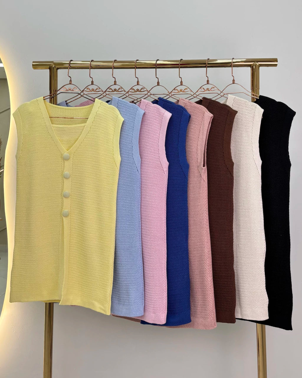 Conjunto Renata Colete Longo — Vivanne Boutique