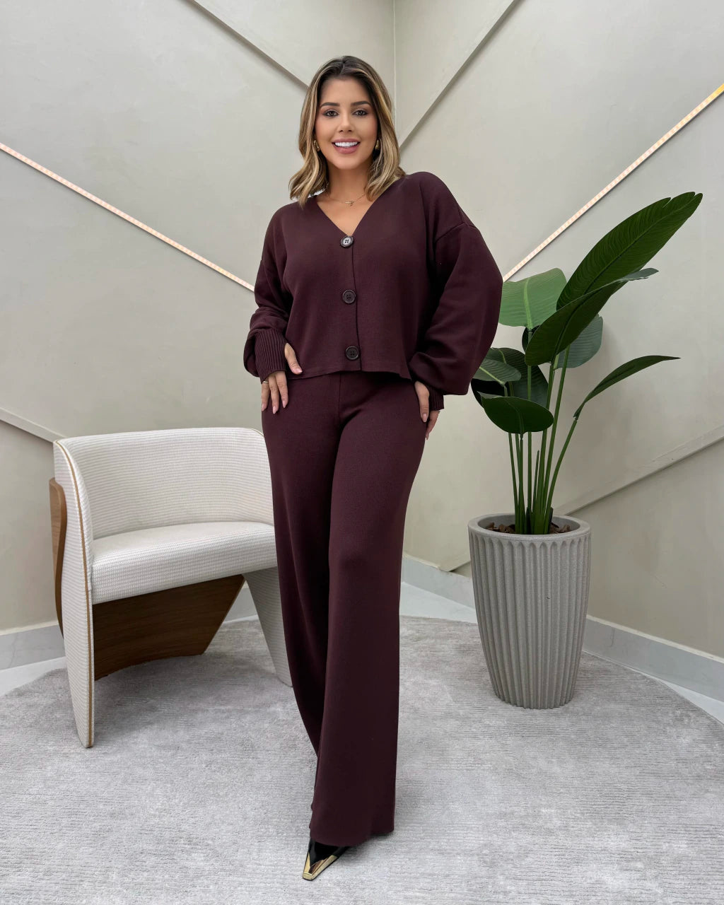 Conjunto Bella de Toque Macio — Vivanne Boutique