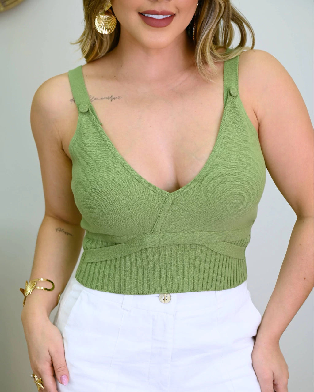 Cropped Rita Elegante — Vivanne Boutique