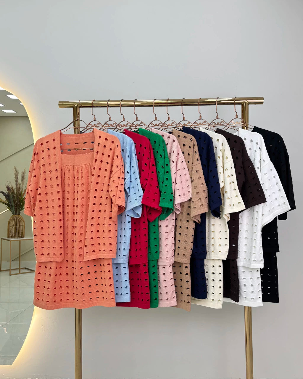 Conjunto Grazy Colete Longo — Vivanne Boutique
