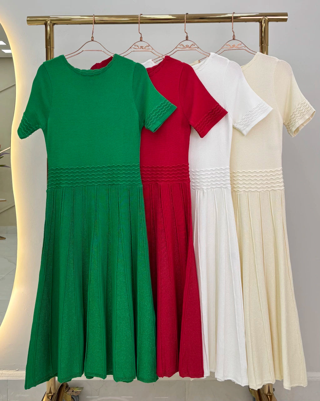 Vestido Valentina de Toque Suave — Vivanne Boutique