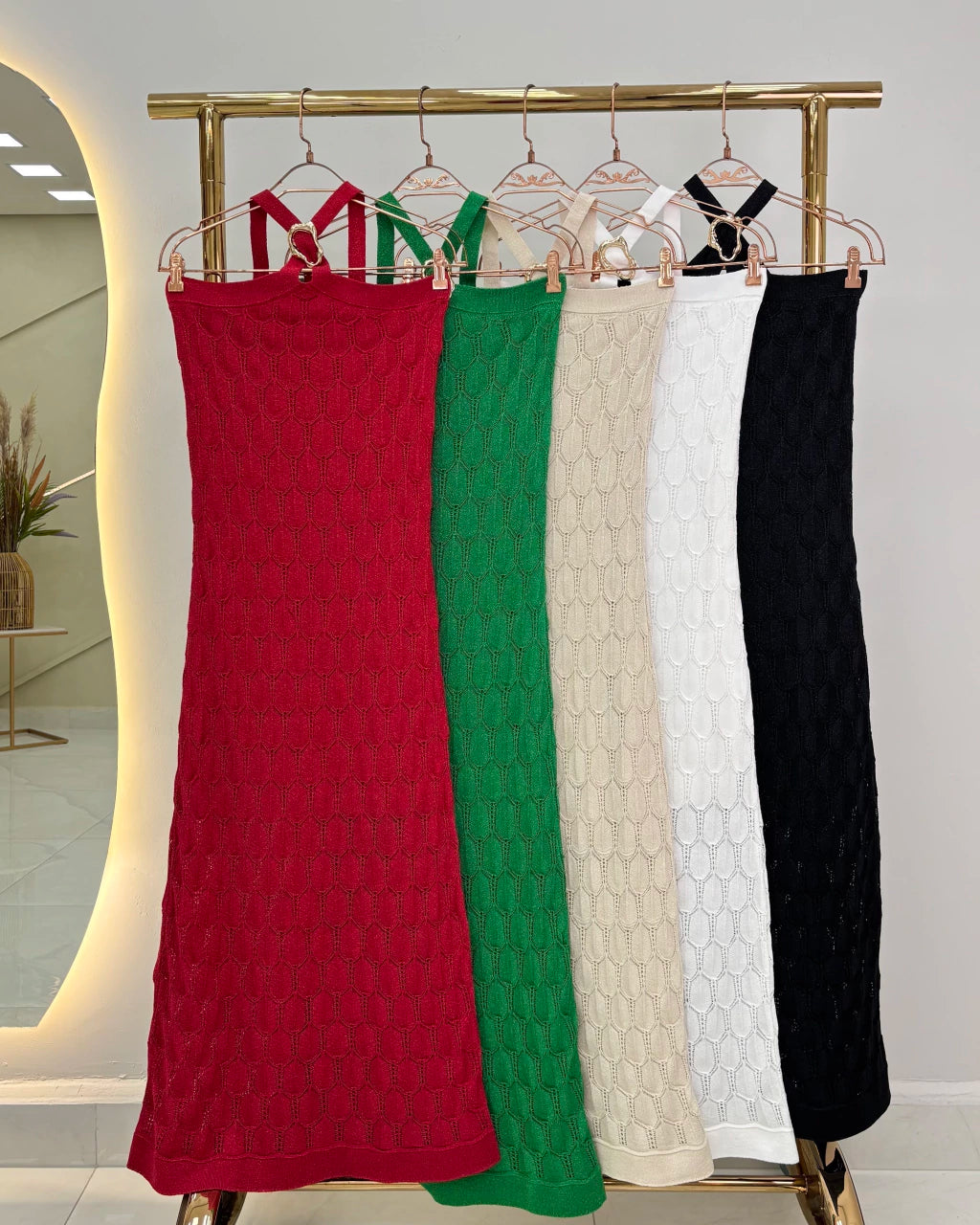 Vestido Ellen Linha Reta — Vivanne Boutique