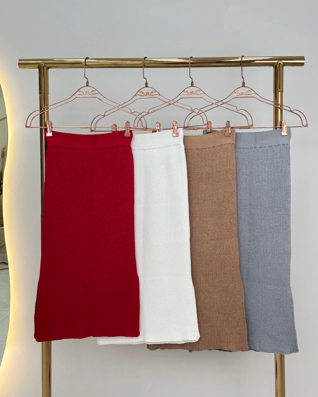 Saia Love Lurex Brilho — Vivanne Boutique