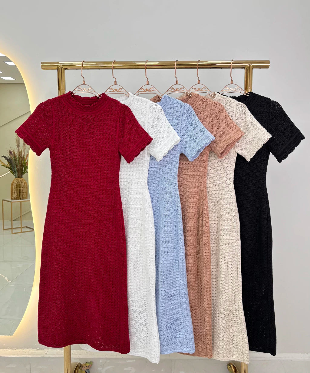 Vestido Suzy Manga Longa — Vivanne Boutique
