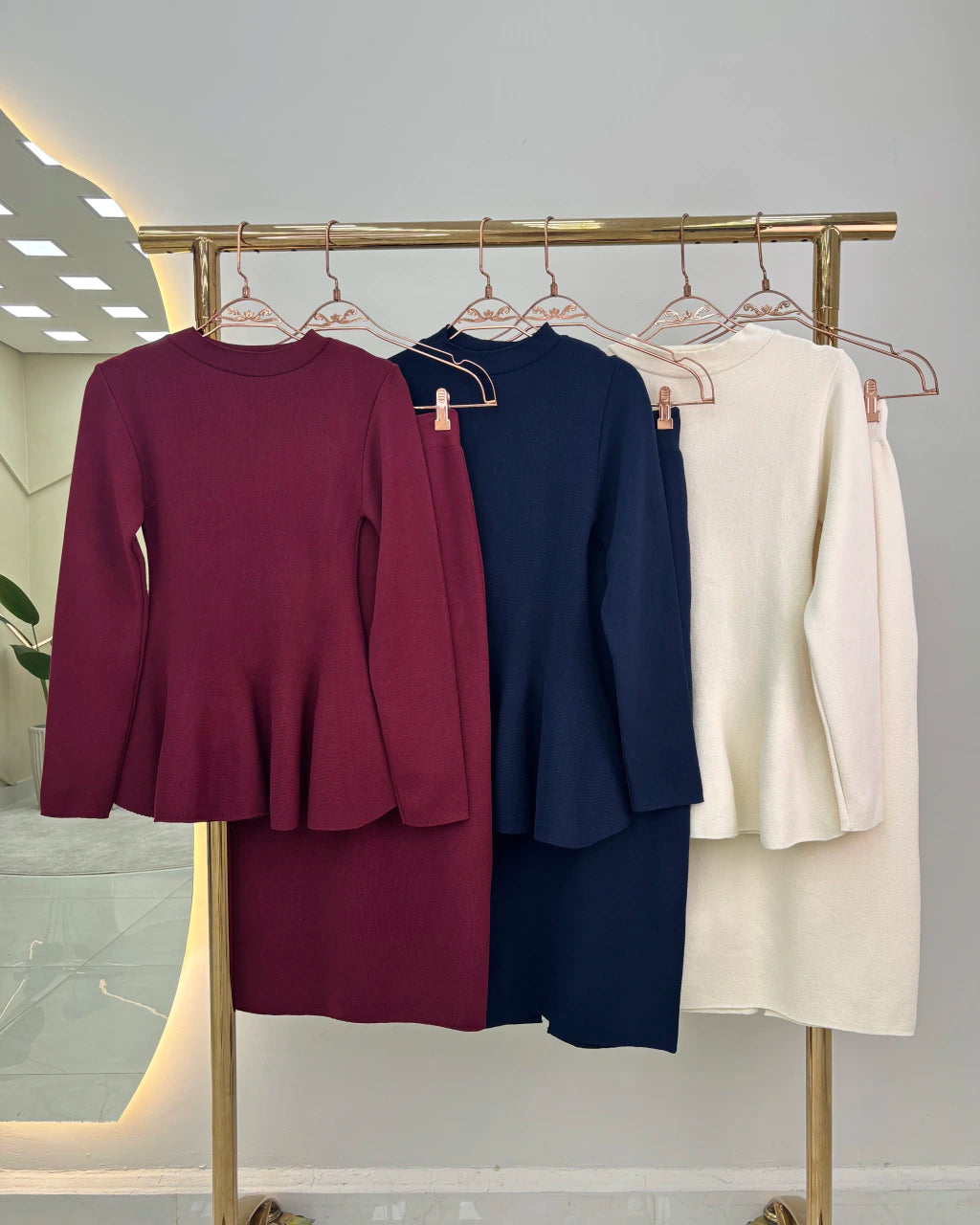 Conjunto Bell de Corte Reto — Vivanne Boutique