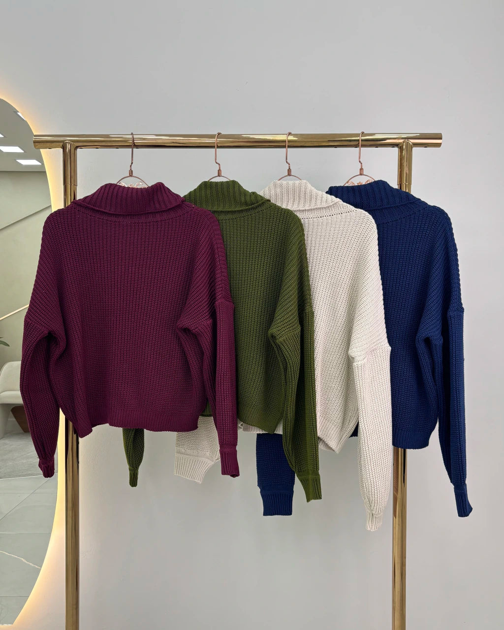 Blusa Heloisa Manga Longa — Vivanne Boutique