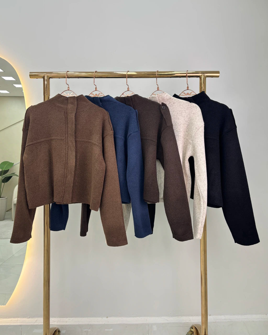 Casaco Luana de silhueta ampla — Vivanne Boutique