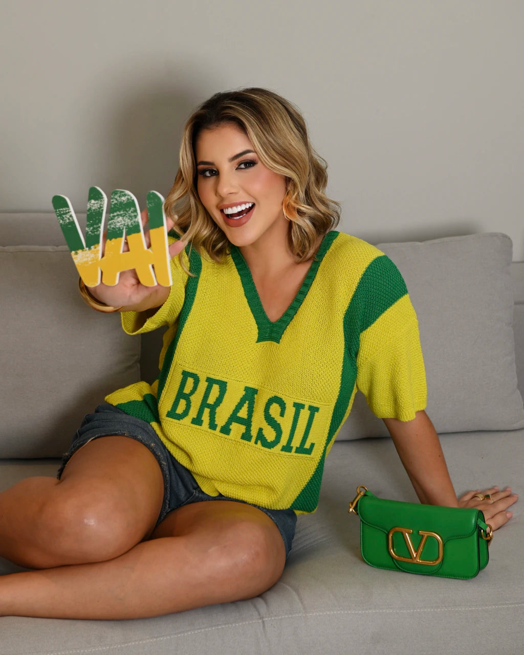 Blusa Lu Brasil Colorida — Vivanne Boutique