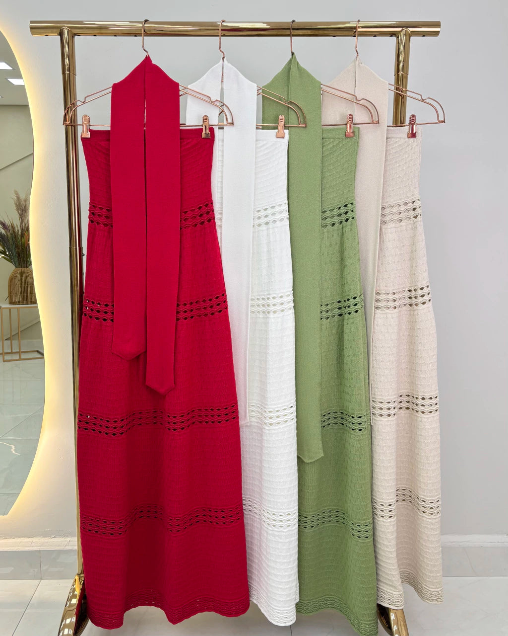 Vestido Milly Lurex Leve — Vivanne Boutique