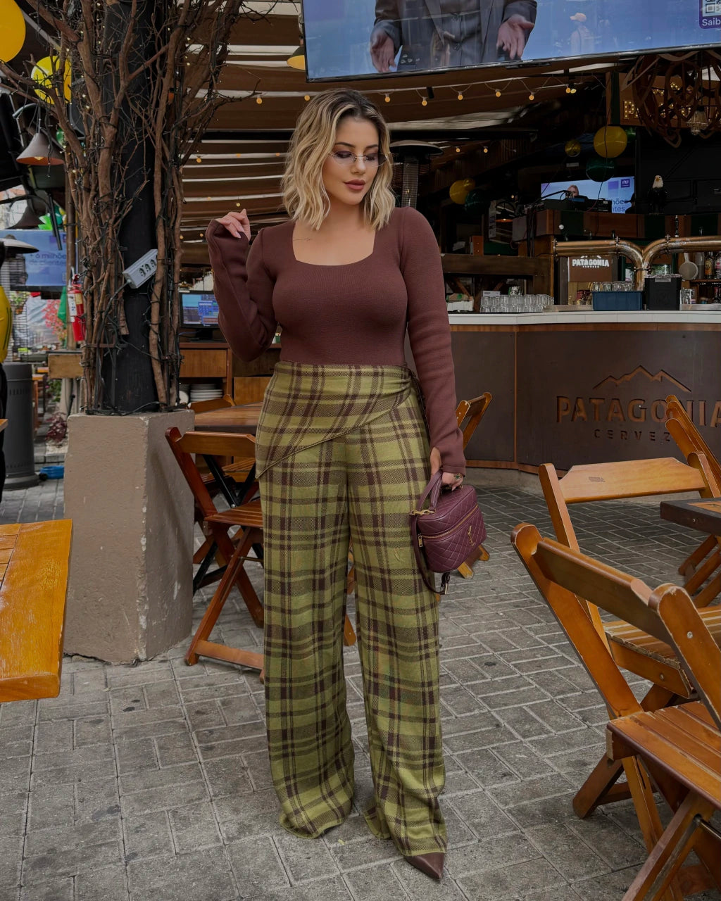 Calça Lulu Reta Confortável — Vivanne Boutique