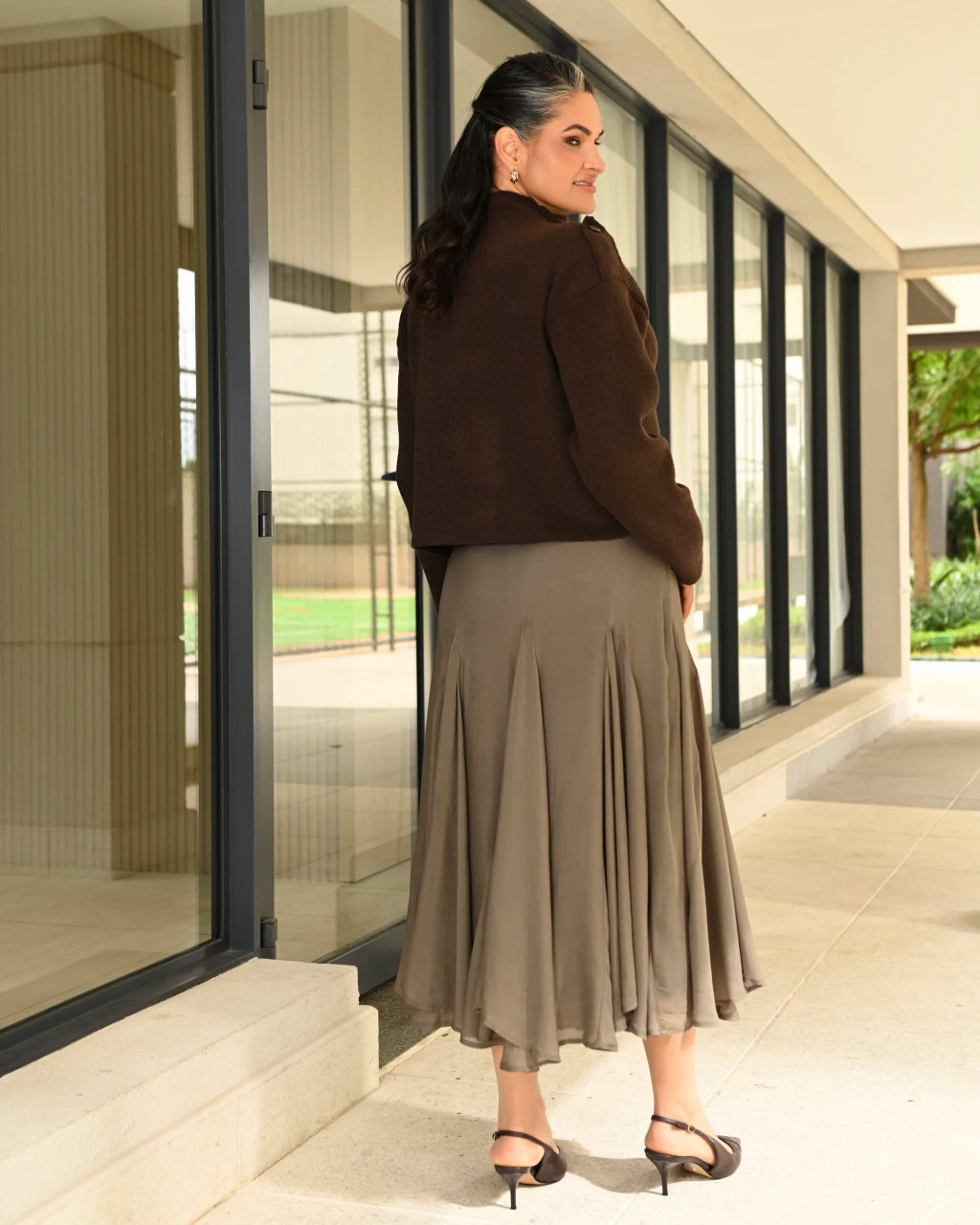 Casaco Luana de silhueta ampla — Vivanne Boutique