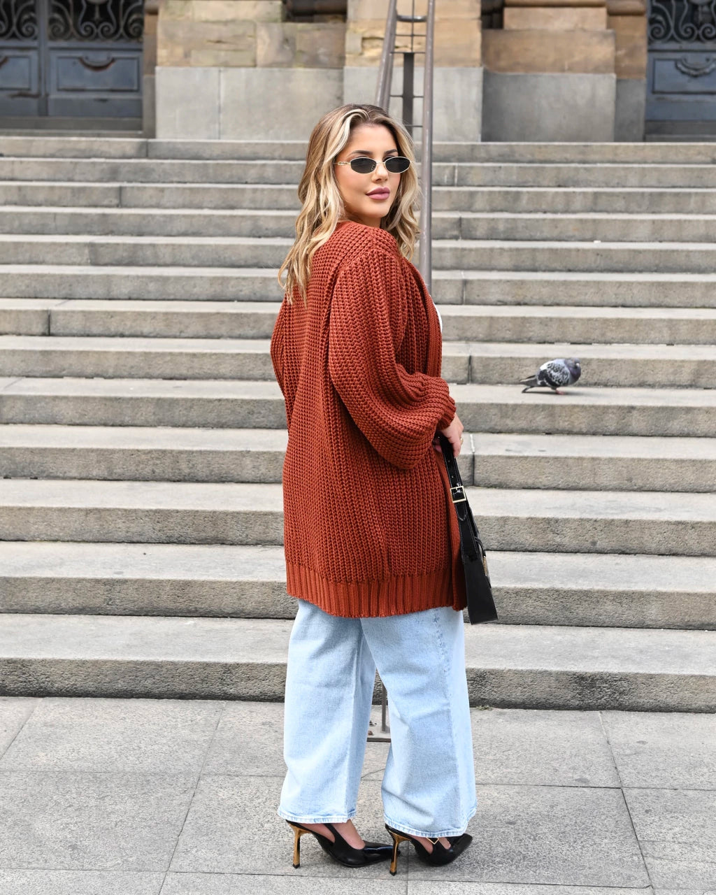 Cardigan Max Alongado — Vivanne Boutique
