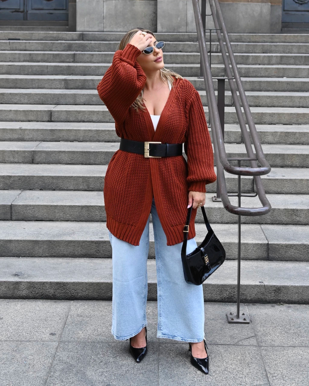 Cardigan Max Alongado — Vivanne Boutique