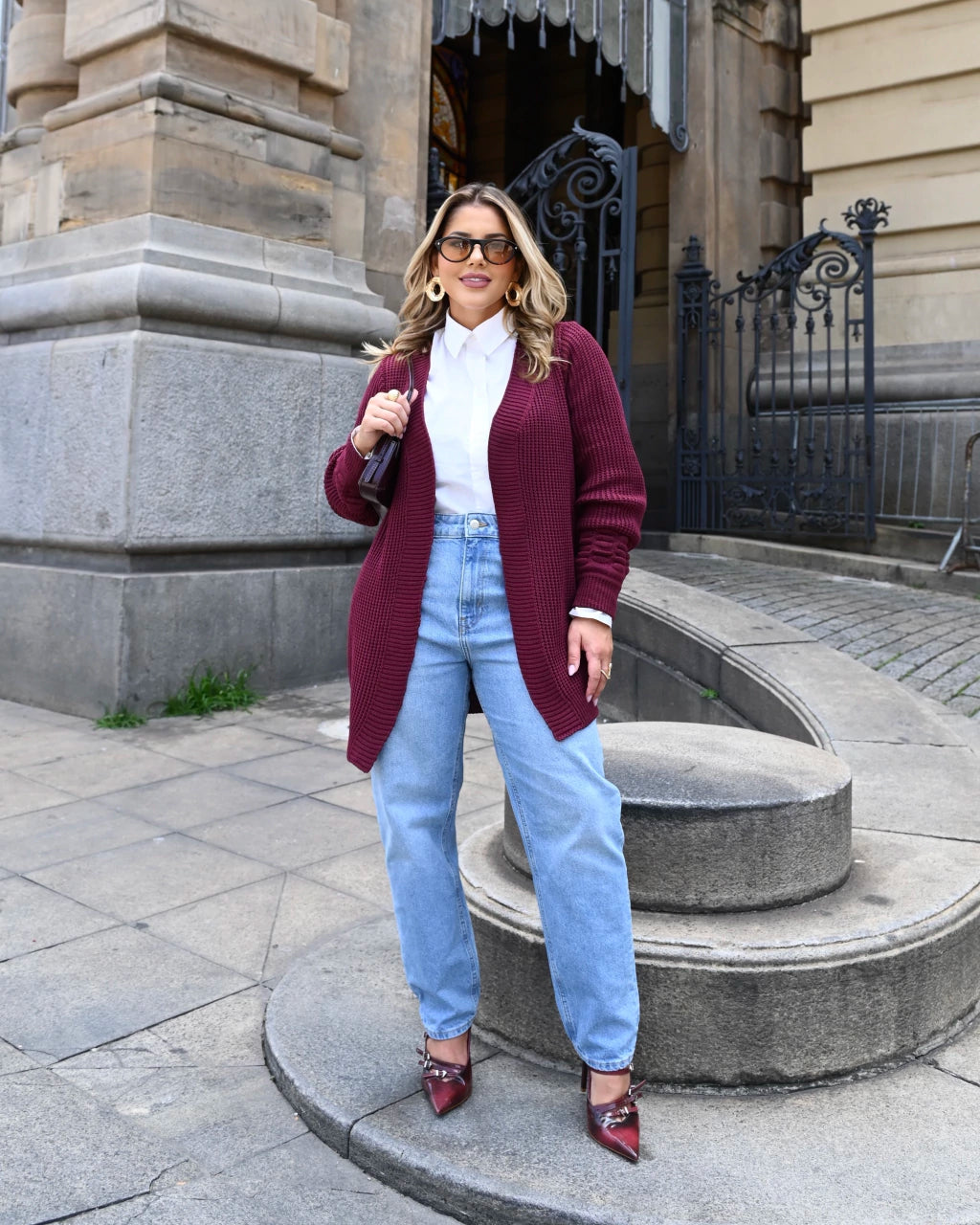 Casaco Sol de caimento fluido — Vivanne Boutique