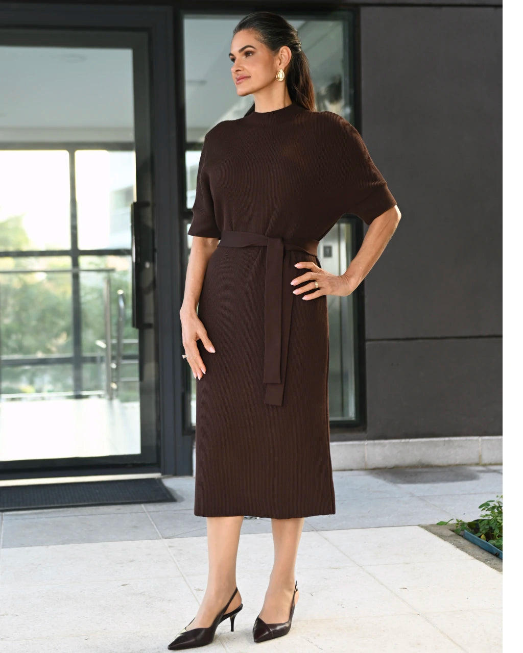 Vestido Julia Faixa — Vivanne Boutique