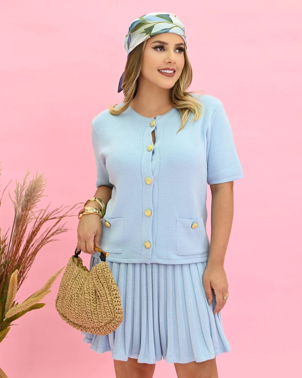 Colete Taty em Tricô Leve — Vivanne Boutique