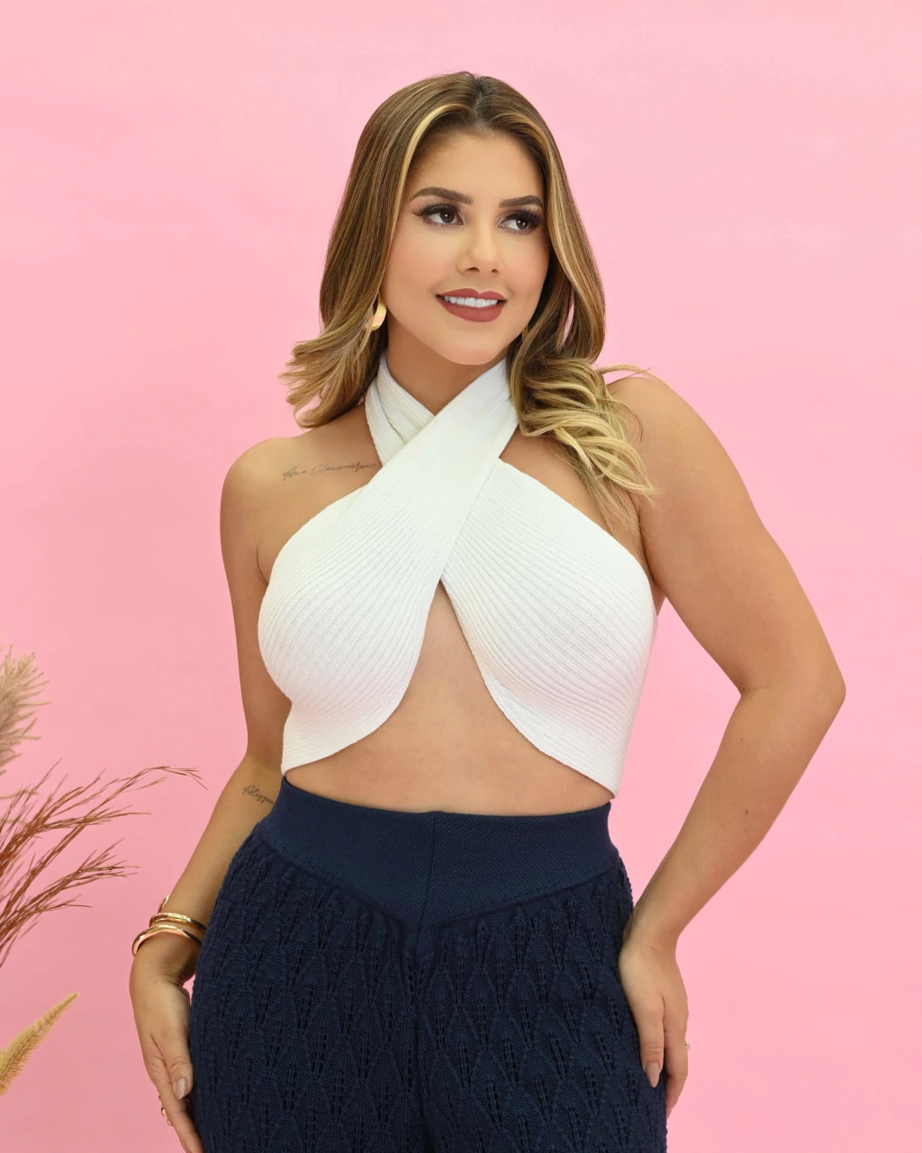 Calça Aladin de Caimento Solto — Vivanne Boutique
