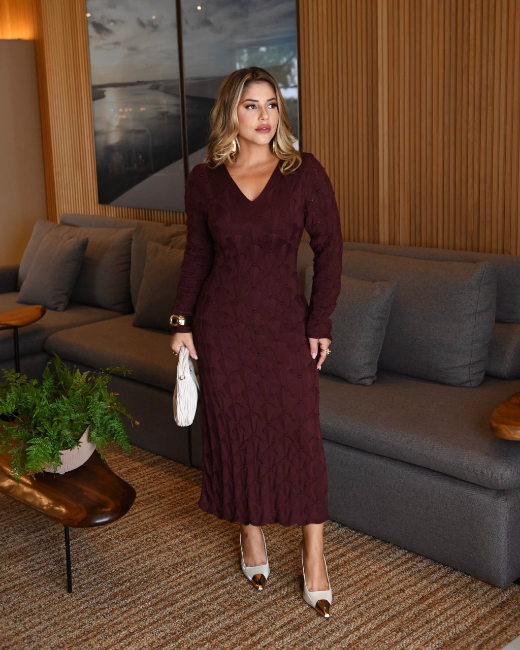 Vestido Elizete Caimento Solto — Vivanne Boutique