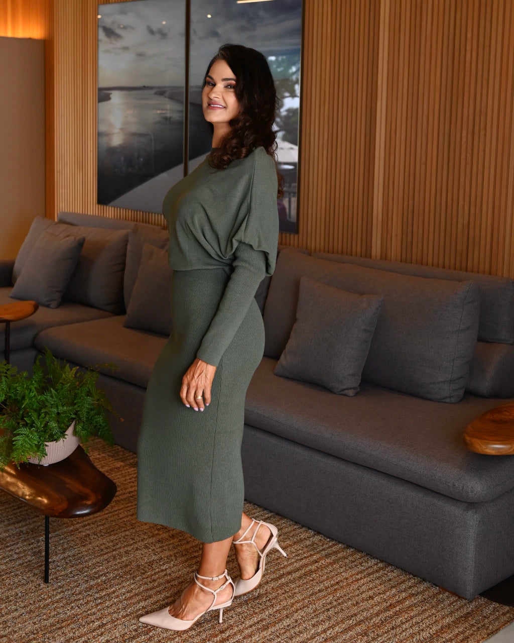 Vestido Divaa Caimento Fluido — Vivanne Boutique