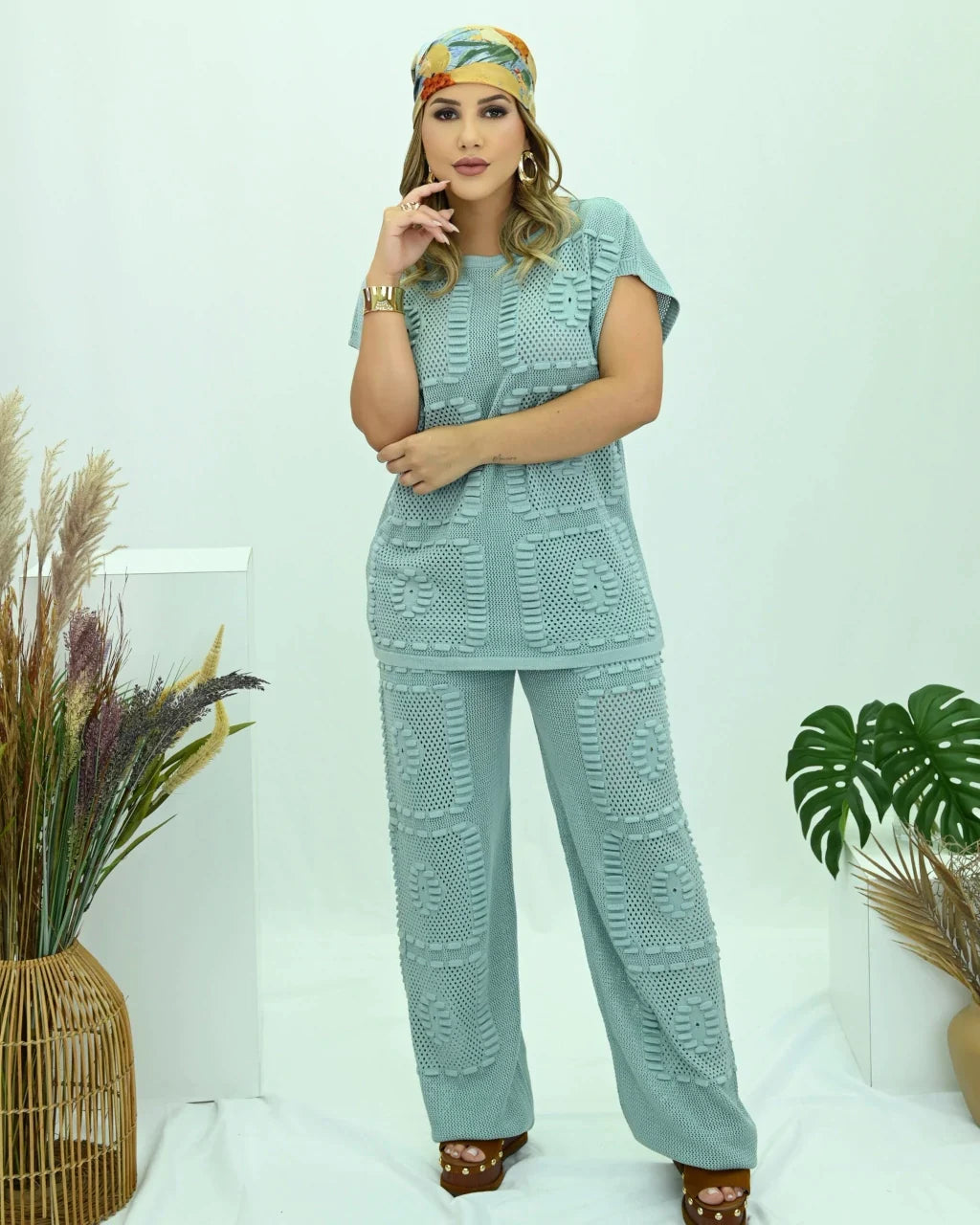 Conjunto Calça Flávia Fluido — Vivanne Boutique