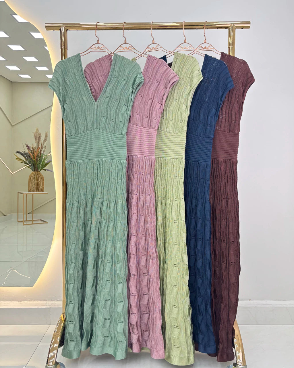 Vestido Aurora Manga Longa — Vivanne Boutique