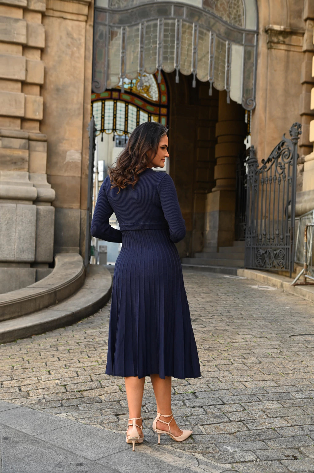 Vestido Dedinho Caimento Justo — Vivanne Boutique