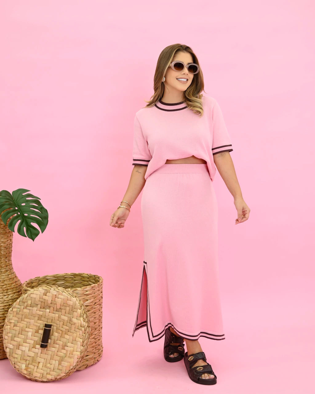 Conjunto Vivia Colete Longo — Vivanne Boutique