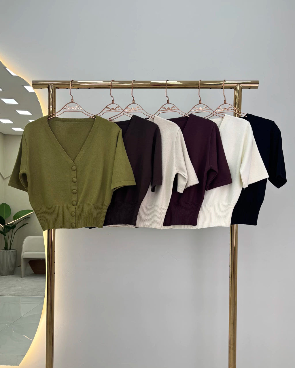 Casaqueto Flávia de corte curto — Vivanne Boutique