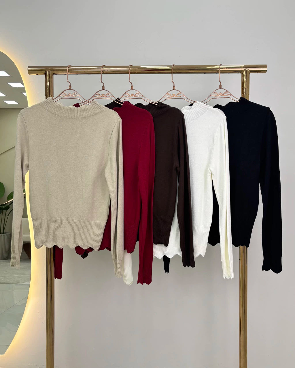 Blusa Carol Manga Longa — Vivanne Boutique