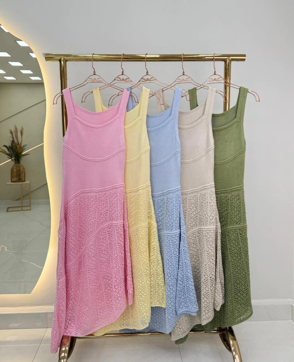 Vestido Fernanda Corte Longo — Vivanne Boutique