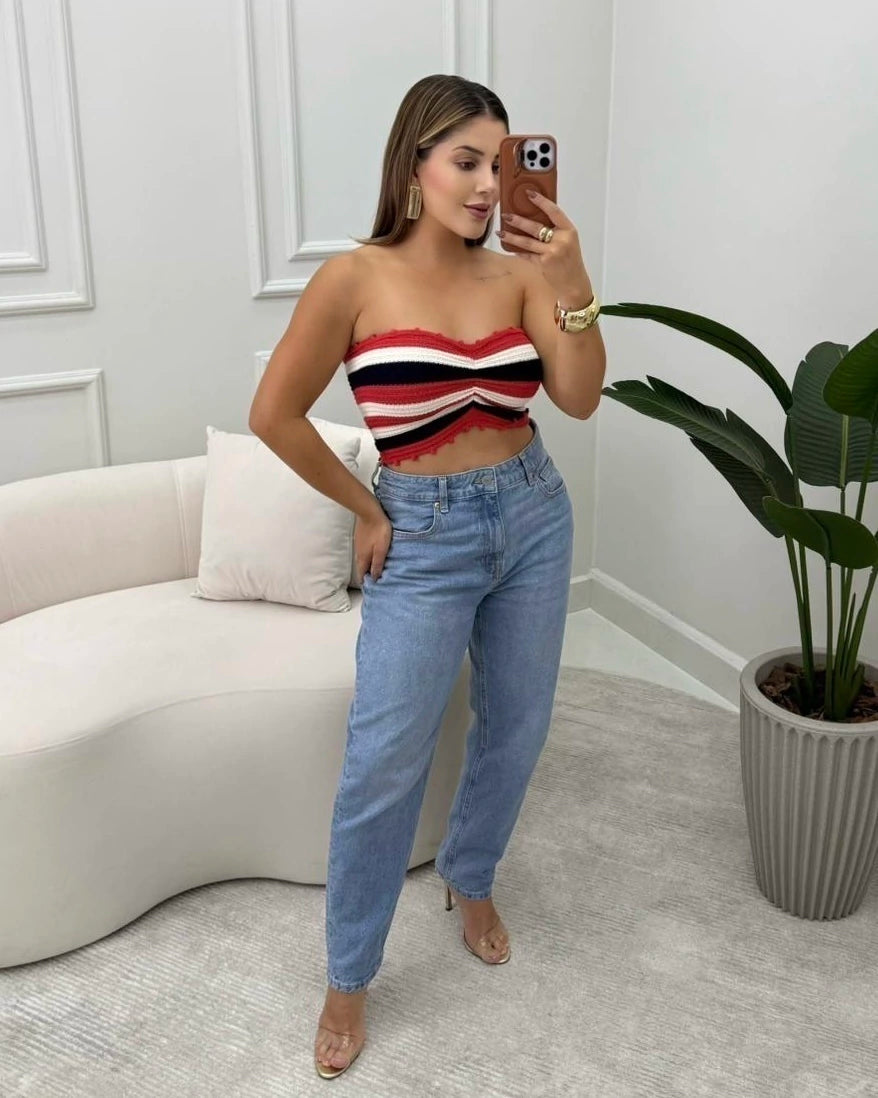 Cropped Virgínia Justo e Leve — Vivanne Boutique