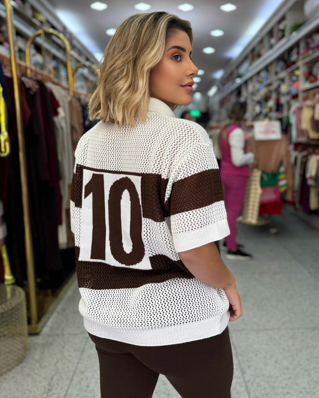 Blusa Hexa Brasil Bicolor — Vivanne Boutique