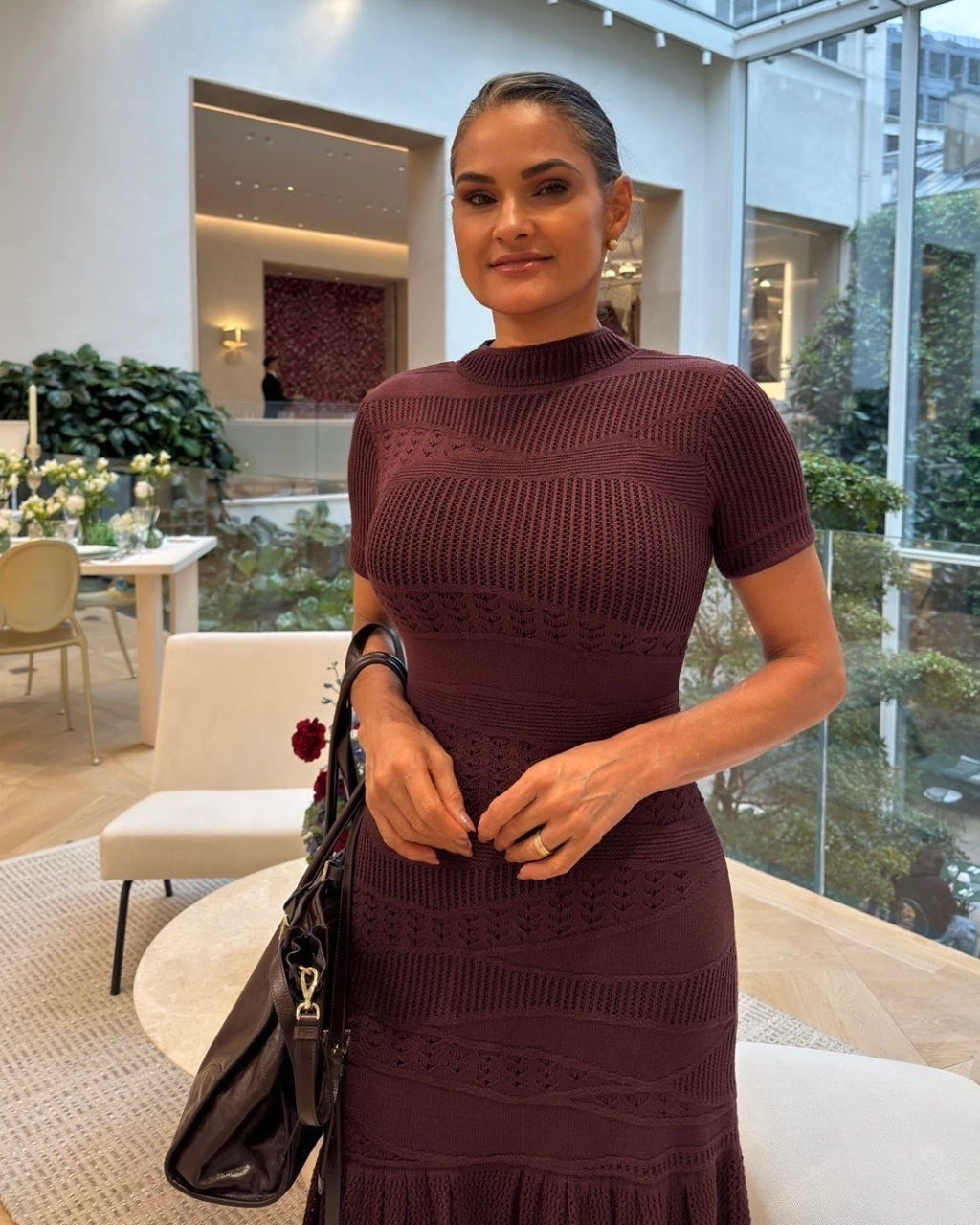 Vestido Gigi Tons de Outono — Vivanne Boutique