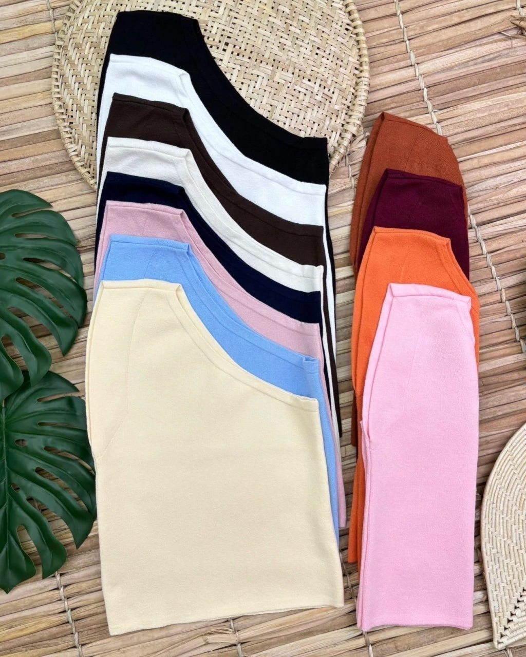 Cropped Nula Manga Solto — Vivanne Boutique