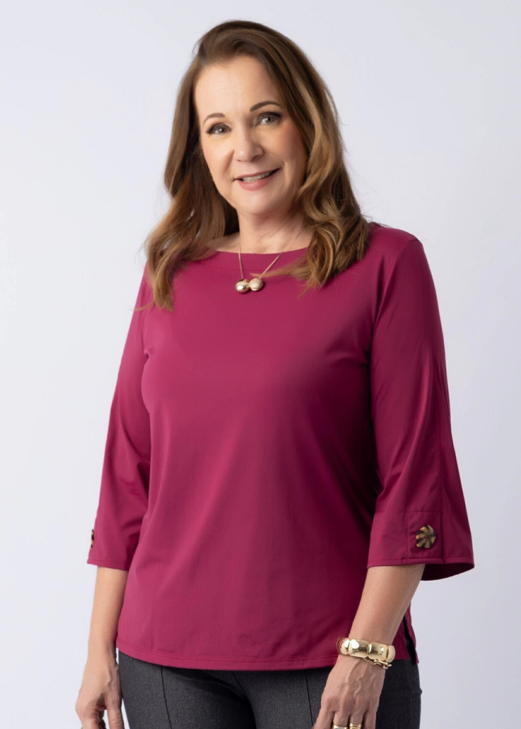 Blusa Begônia Magenta