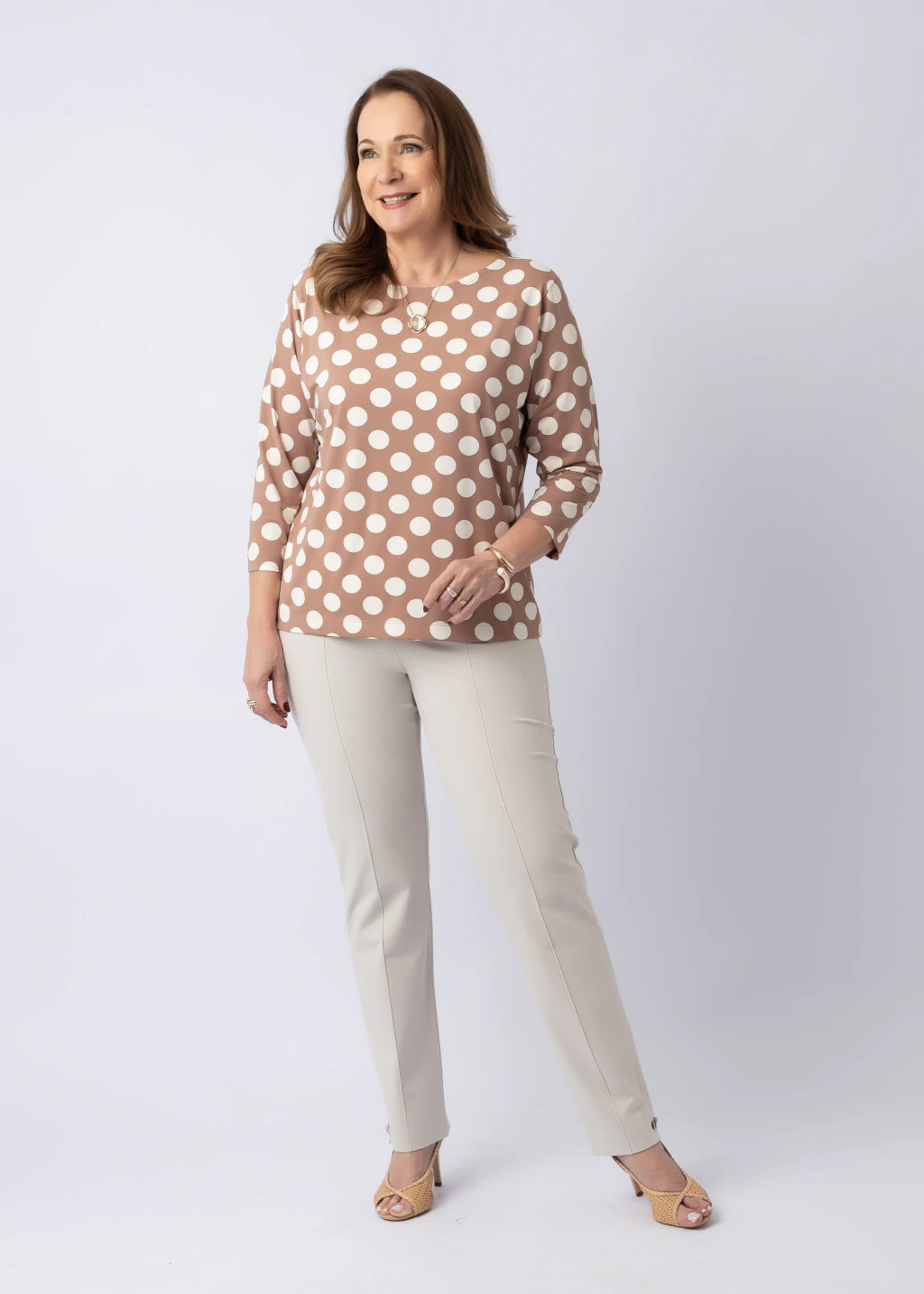 Calça Cleusa Bege