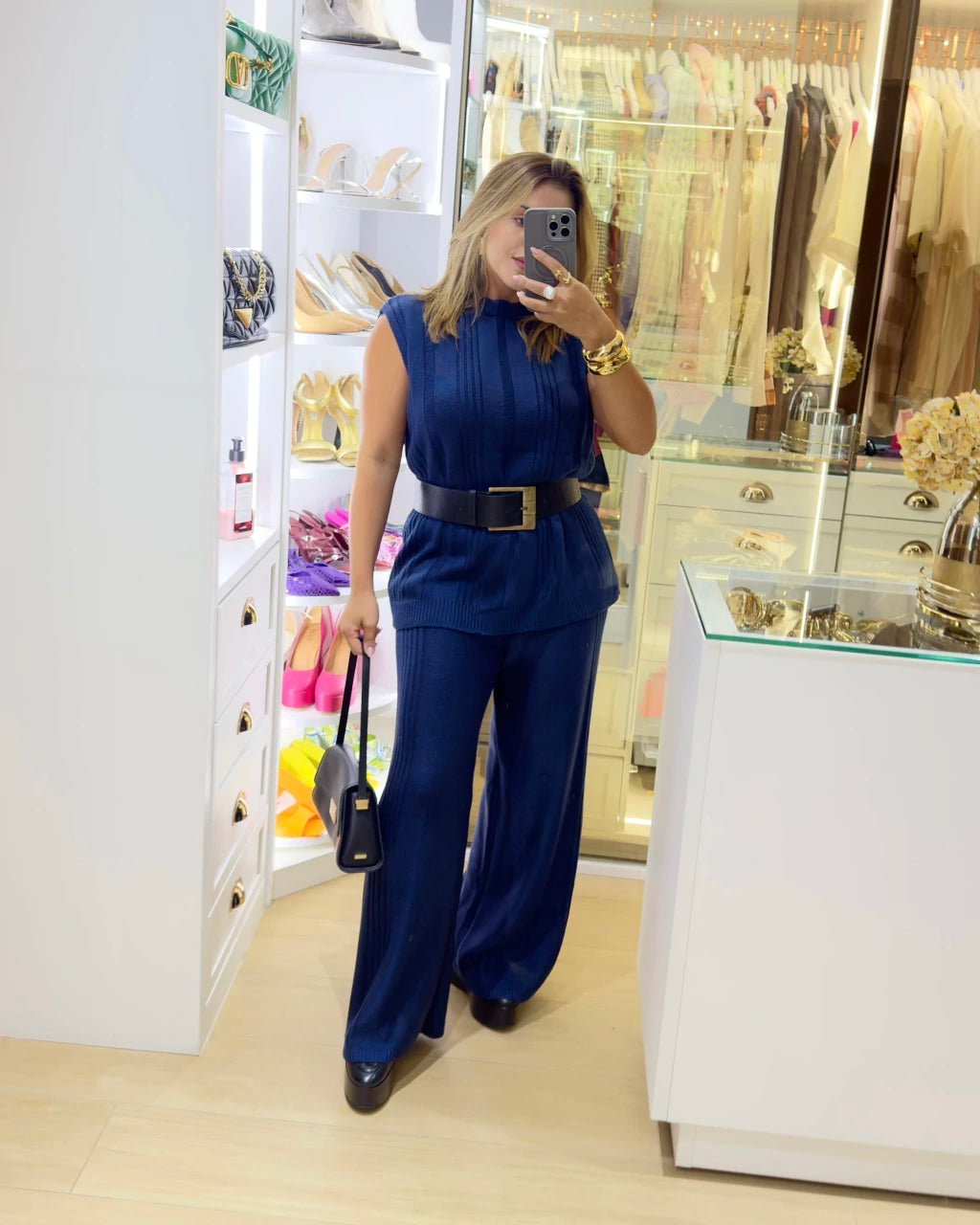 Conjunto Lu em Verde Escuro — Vivanne Boutique